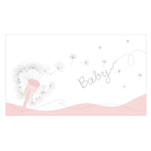 Baby-Passepartoutkarte "Babydreams rosa" Produktbild