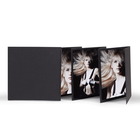 Momentum Leporello mit Schuber Bizet 10x10 schwarz Produktbild