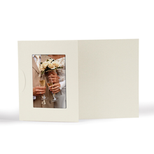 Momentum Designfotokarte Floyd mit Ausschnitt für  10x15 cm - creme Produktbild
